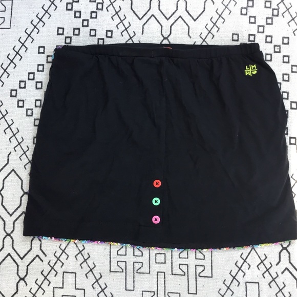 Confetti skirt and daisy flower denim shorts - Picture 4 of 6